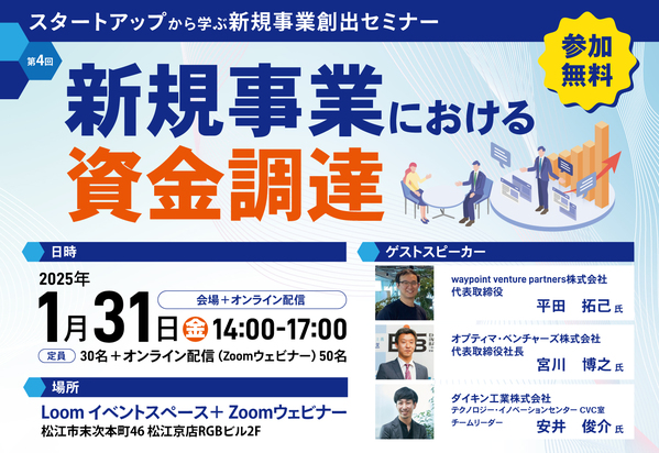 第4回 新規事業における資金調達を学ぶ